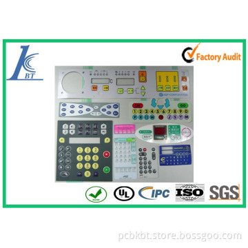 Silicon Rubber Membrane Switch for Keyboard